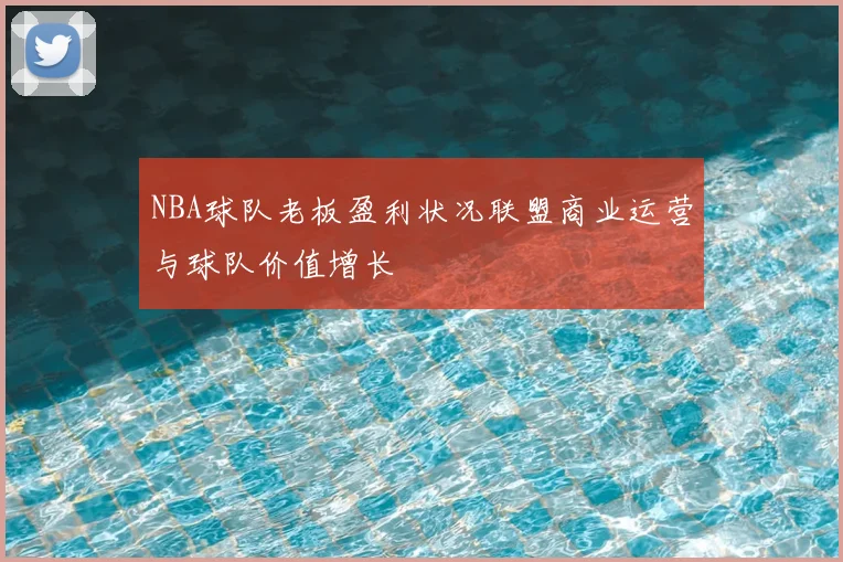 NBA球队老板盈利状况联盟商业运营与球队价值增长