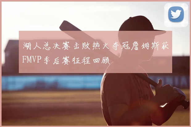湖人总决赛击败热火夺冠詹姆斯获FMVP季后赛征程回顾