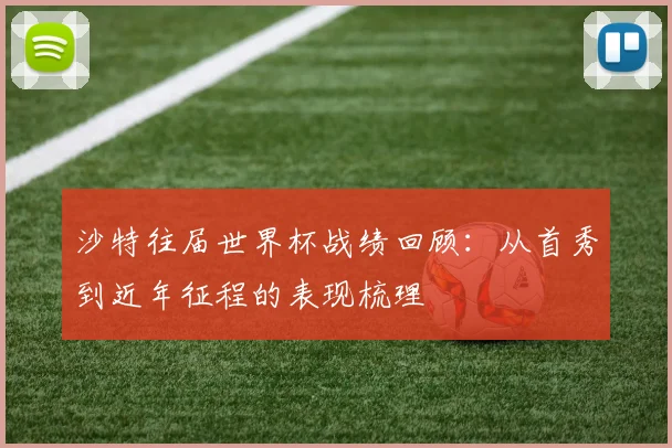 沙特往届世界杯战绩回顾：从首秀到近年征程的表现梳理